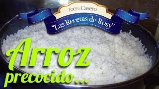 Arroz blanco precocido // Las recetas de Rosy