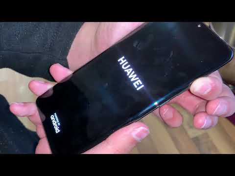 Huawei P30 Pro hard reset in case of loss of function or malfunctions Smartphone restart instruct...