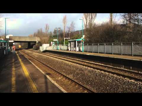 37025 Inverness TMD passing through Bagaln Station 2016 01 28