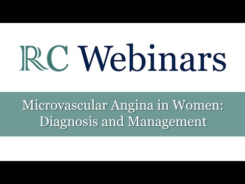 RC Webinars: Microvascular Angina in Women