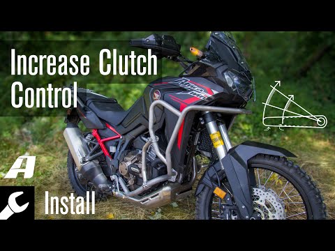 Install Instructions for Africa Twin Clutch Arm Extension: