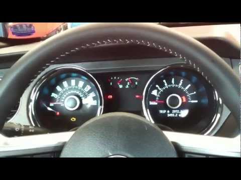 How to Reset the Oil Life on a 2013 Ford Mustang