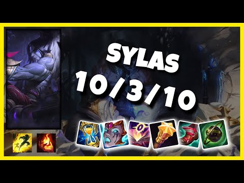 Sylas vs Akali 11.1 Mid Lane Challenger Gameplay S11 (10/3/10) - KOREAN
