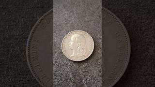 【コイン/銀貨】オランダ ウィルへルミナ女王少女像