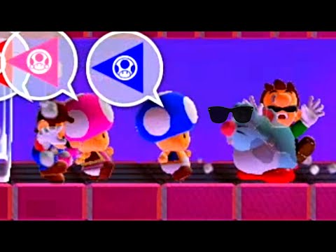 Super Mario Maker 2 Multiplayer Co-OP with Randoms O_o #333