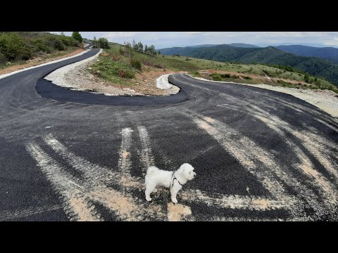 Transalpina din Ținutul Pădurenilor - noua șosea din Bunila