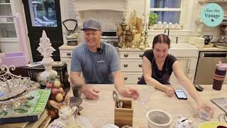 Goodwill Thrift Haul- We Only Bought The Good Stuff - Vintage and Antique Home Decor