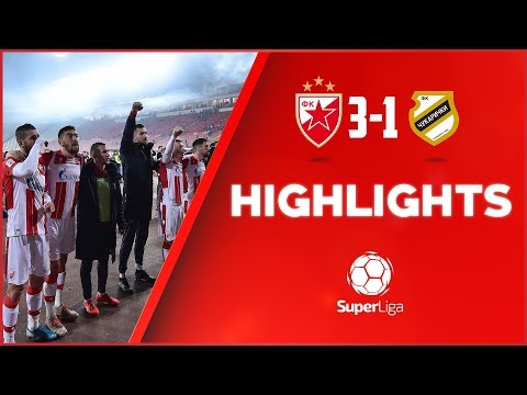 FK Crvena Zvezda Belgrad 3-1 FK Cukaricki Stankom ...