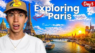 Surviving In Europe At 16 With No Money Day 5 (Paris, France)