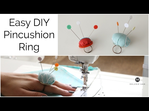 Easy Pincushion Ring Tutorial