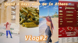 4 days In Athens Greece first time!!(2023 travel vlog)#greece #acropolis