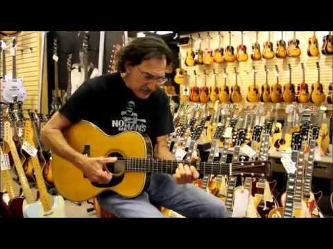 Freebo playing his new tune "I Ain't Runnin No More" - Norman's Rare Guitars