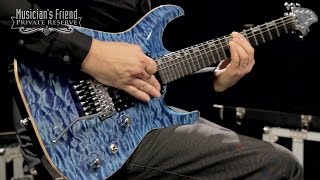 Video thumbnail for ESP Original Horizon CTM Electric Guitar with Floyd Rose, Faded Sky Blue by Musician's Friend