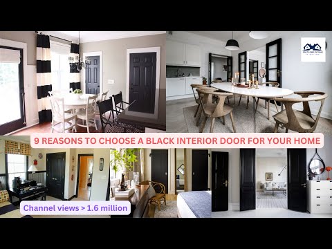 9 Reasons to choose a Black Interior door for your Home | 9 Reasons to love Black Interior Doors Now