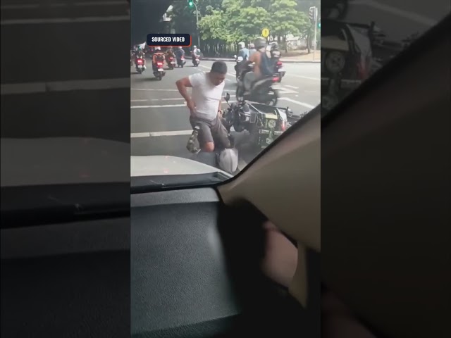 Rider in Makati road rage who posed as soldier faces multiple complaints