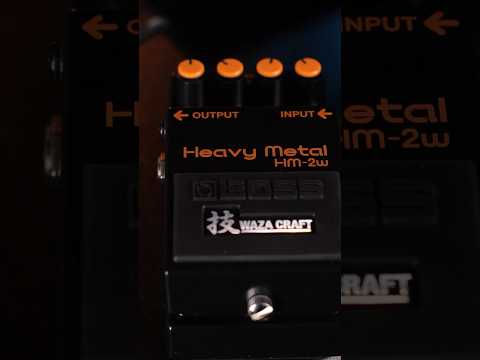 This overdrive pedal is amazing! Check this out! BOSS heavy metal HM-2w overdrive tone! #overdrive