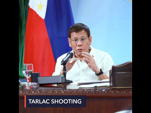 Duterte distances himself from abusive cops after Tarlac shooting