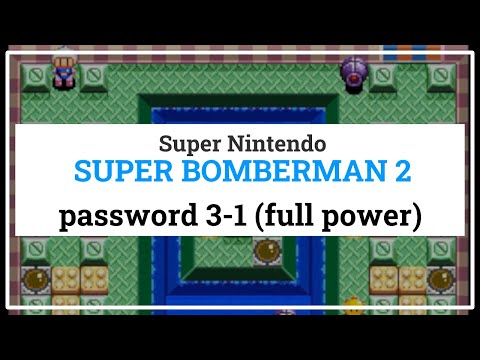 SNES Super Bomberman 4 - Zerando sem morrer 1 