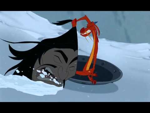 Mushu grita Mulaaan