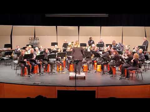 The Planets arr. Douglas E Wagner (ASCAP) by Westwinds Blue band April 13 2023 at Webber Academy