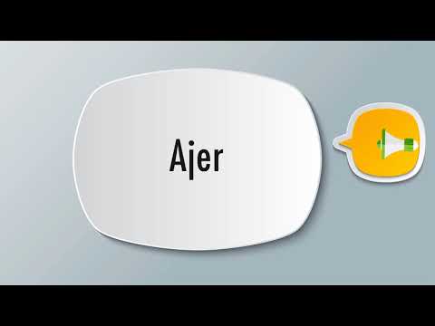 How To Pronounce Ajer