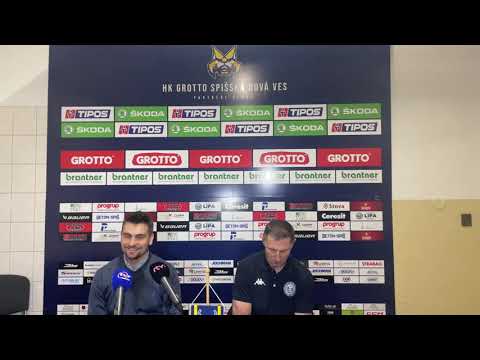 Tlačová konferencia po zápase proti HK Nitra  (40.kolo)