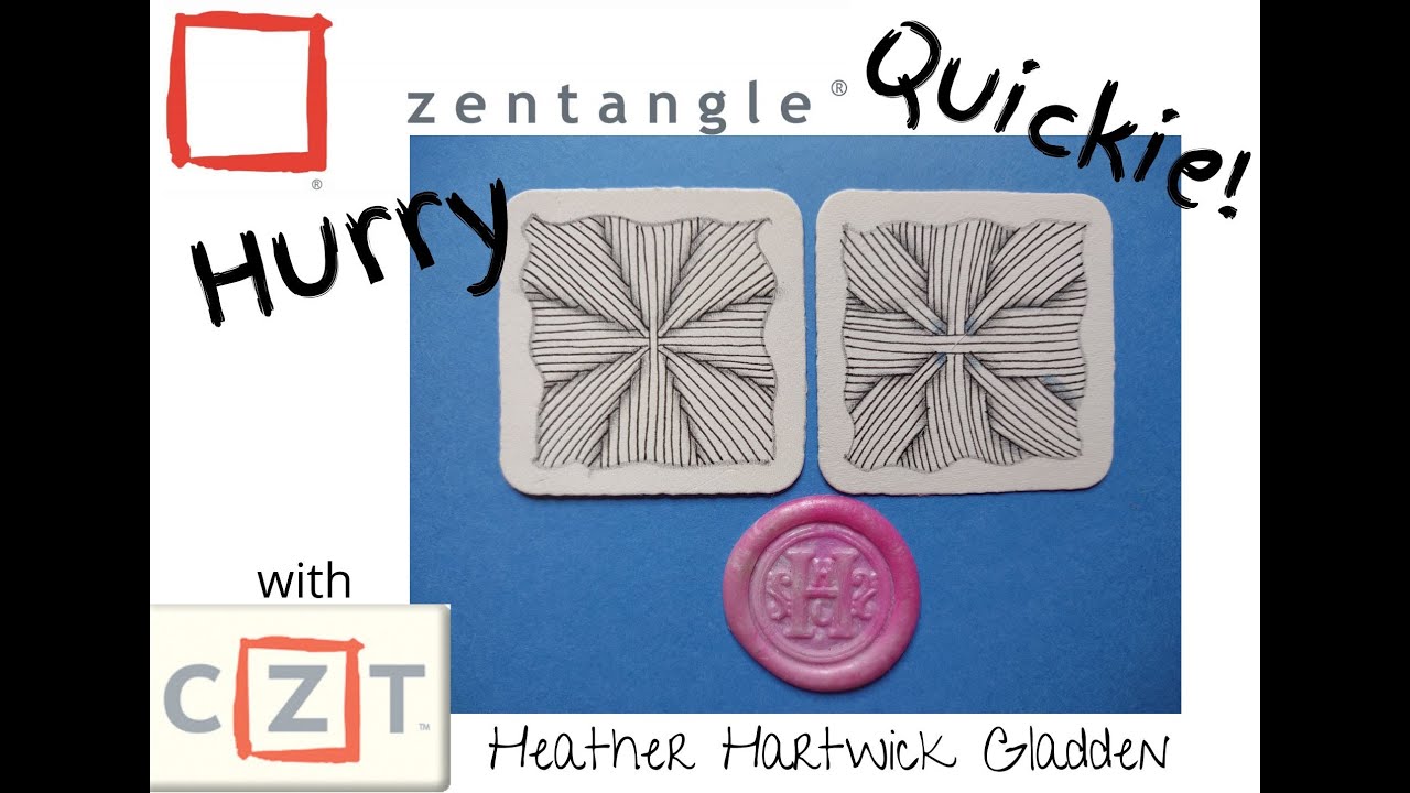 Hurry | Zentangle® Quickie