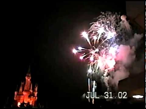Fantasy in the Sky Fireworks 2002 - ExpertVacations.com - Vintage WDW