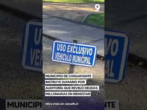 Municipio de Chiguayante instruye sumario por auditoría que reveló deudas millonarias en Bienestar