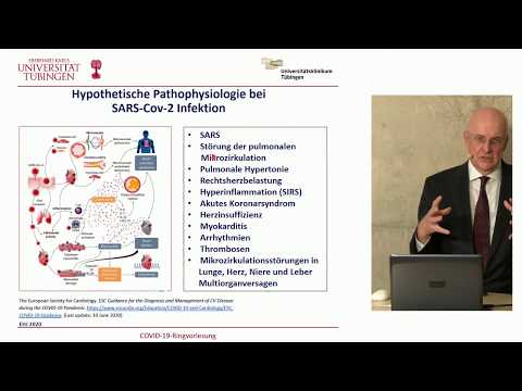 COVID-19-Ringvorlesung #9 – Auswirkungen von COVID-19 auf das Herz-Kreislauf-System (16.06.2020)