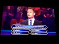 First question wrong on who wants to be a millionaire