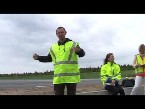 Gångtunnel räddar hotade grodor