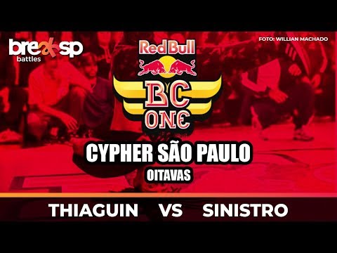 Thiaguin vs Sinistro - Red Bull BC One Cypher São Paulo - BreakSP Battles