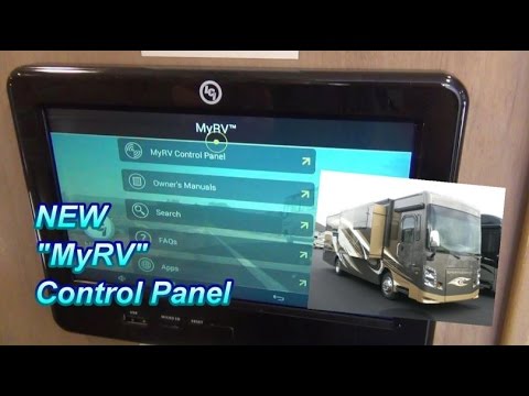NEW "MyRV" Control Panel for Motorhomes