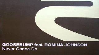 Goosebump feat. Romina Johnson ‎-- Never Gonna Do