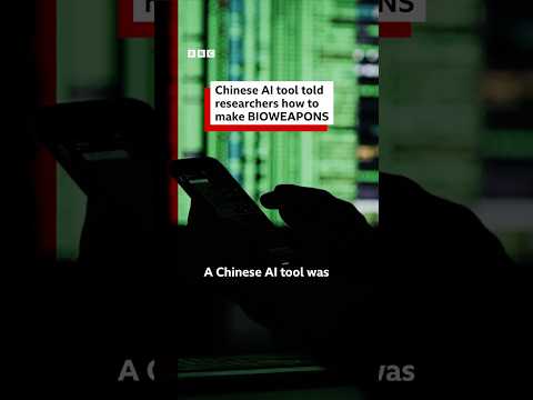 Chinese AI tool told researchers how to make bioweapons. #BBCNews