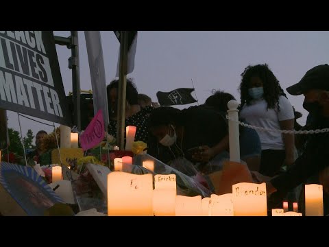 A candlelight vigil in Minneapolis marks a year since George Floyd's death | AFP