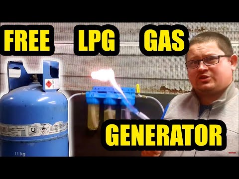GAZ jak ZA DARMO - Jak produkować tanio gaz LPG we własnym domu - tanie ogrzewanie domu gazem