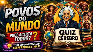 VOCÊ CONSEGUE ACERTAR SOBRE RAÇAS E ETNIAS? (QUIZ DIFÍCIL!)