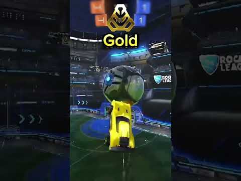 Every rank does an air dribble (plats=🥵) #rocketleague #fire #gaming #rocketleagueclip