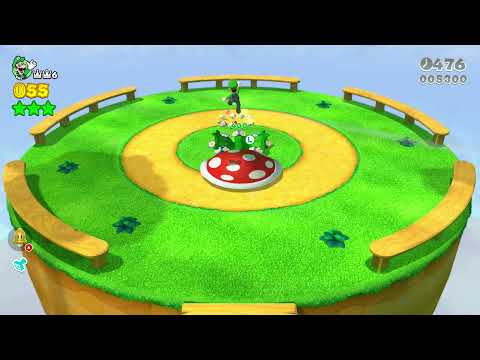Super Mario 3D World (Switch) World 1 Itemless Speedrun In 7:46 (WR)