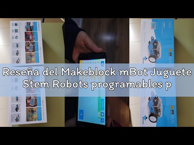 Vídeo relacionado con Makeblock mBot Juguete Stem Robots programables para niño Juguetes Controlados a Distancia