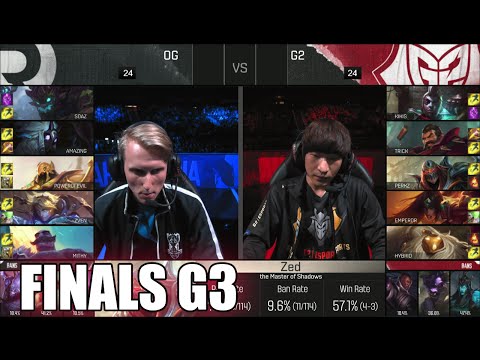 Origen vs G2 eSports | Game 3 Grand Finals S6 EU LCS Spring 2016 Playoffs | OG vs G2 G3 1080p