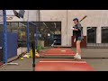 Alex Seaver Batting Practice Oct 2022