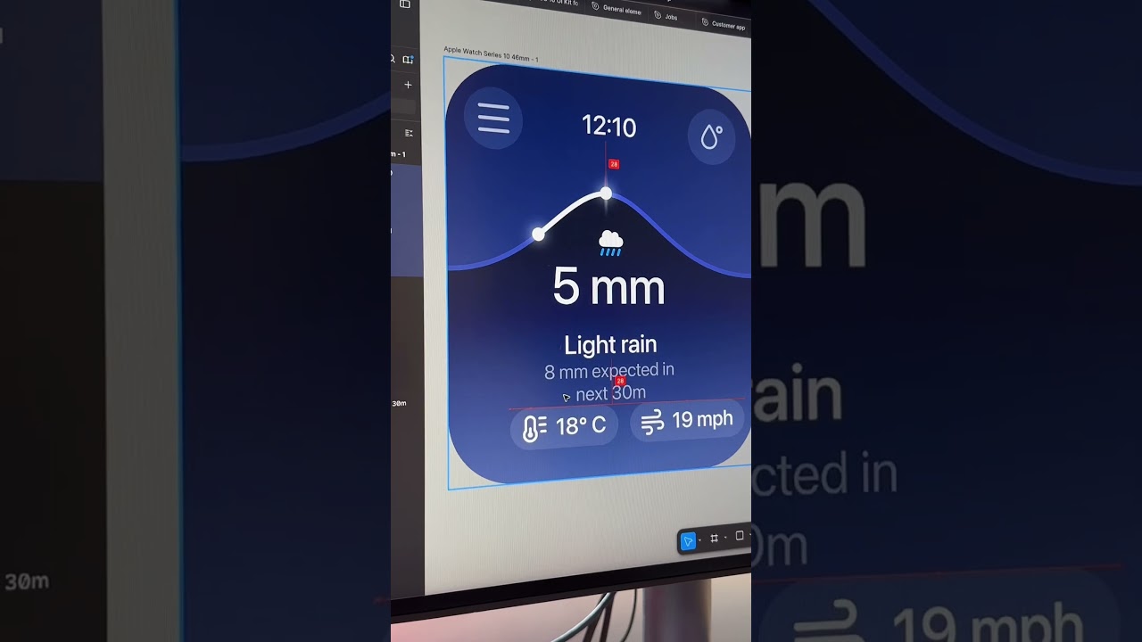 Animate apple weather widget ✨