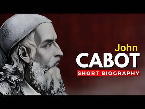 JOHN CABOT  - Italian explorer who led English ships to the discovery of  Newfoundland
