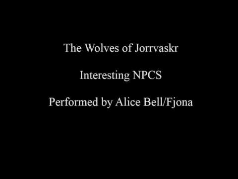 The Wolves of Jorrvaskr- Interesting NPCs