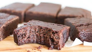 Homemade delicious and easy brownie recipe 꾸덕 꾸덕 찐한 브라우니만들기