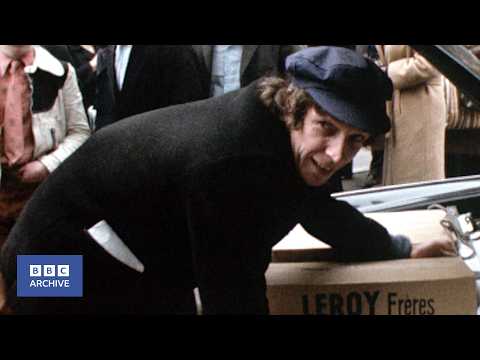 1972: Selling French Candles During the UK Power Shortages | Nationwide | BBC Archive