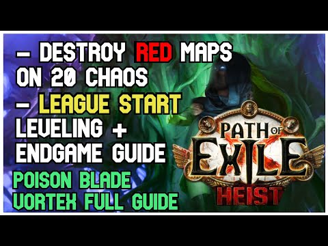 [3.13] POISON BLADE VORTEX - Echoes League Starter - Budget/Endgame/Leveling guide